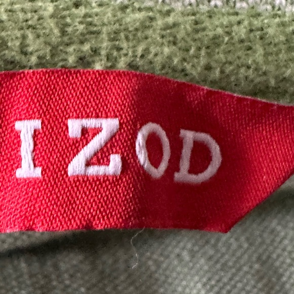 Izod men’s large green short sleeve polo - Picture 7 of 7